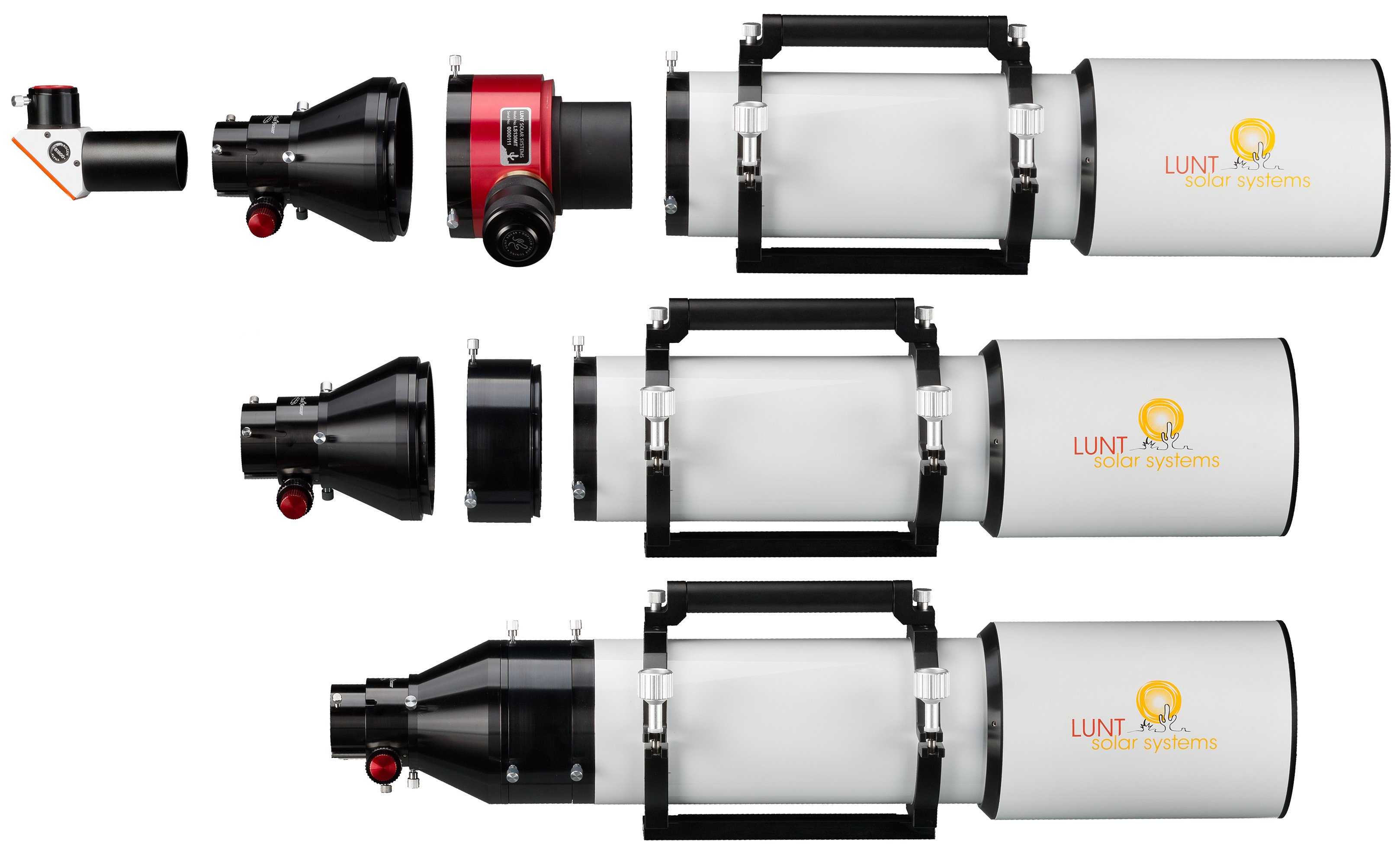 LUNT LS130THa/B1800 H-alpha Solar Telescope