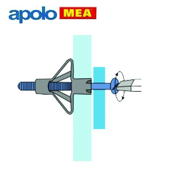MEA HRM 4/38 Metal Boşluk Dübeli (8x59mm, 100 adet)