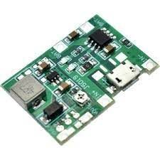Arduino 3.7V 4.2V Lityum Li-ion 18650 Batarya Şarj Kartı