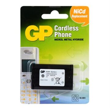 GP T444 Panasonıc HHR-P107 3.6V 650 mAh Telsiz Telefon Pili