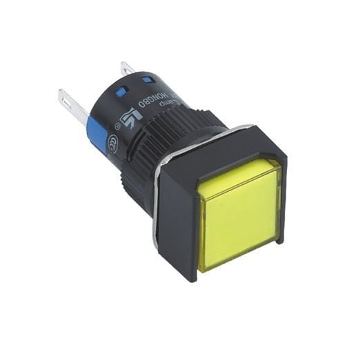 16mm LAS1-AF-11Z-R Kırmızı Kalıcı Buton 5P