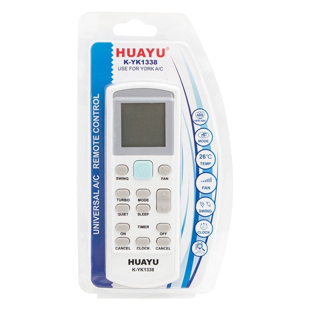 Huayu KK K-YK1338 Daikin York Universal Akıllı Klima Kumandası