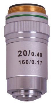Levenhuk MED 20x Akromatik Objektif