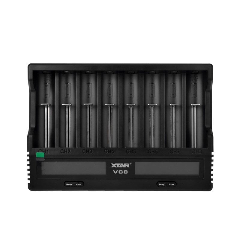 Xtar VC8 - Taşınabilir Çoklu Li-ion Pil Şarj Cihazı - 8li