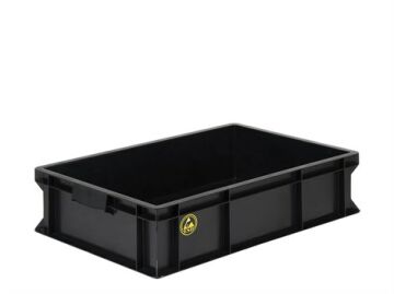 HP-4615 ESD Plastik Kasalar   400x600x145 mm