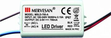 Led Driver 2-5V 700mA 4.2W  IP 67