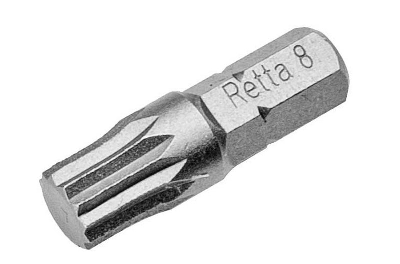 Retta 1/4'' Tri-Wing Bits Uçlar