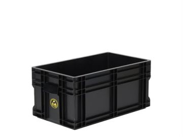 HP-27-K ESD Plastik Kasa   Dış ebatları: 295 x 505 x 235 mm