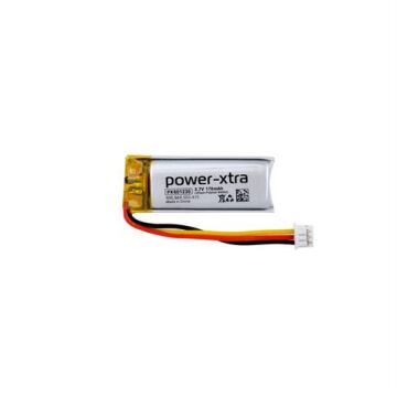 Power-Xtra PX601230 - 3.7V 170 Mah Li-Polymer Pil - Devreli - Soketli - 106849