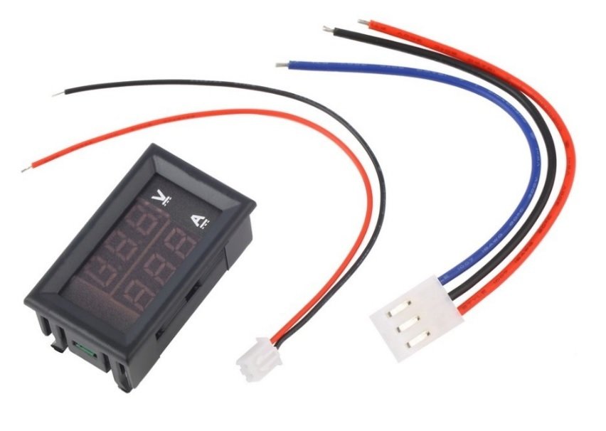VOLTMETRE & AMPERMETRE DUAL DİGİTAL (0 ~ 30V / 0 ~ 10A ) G.Y.