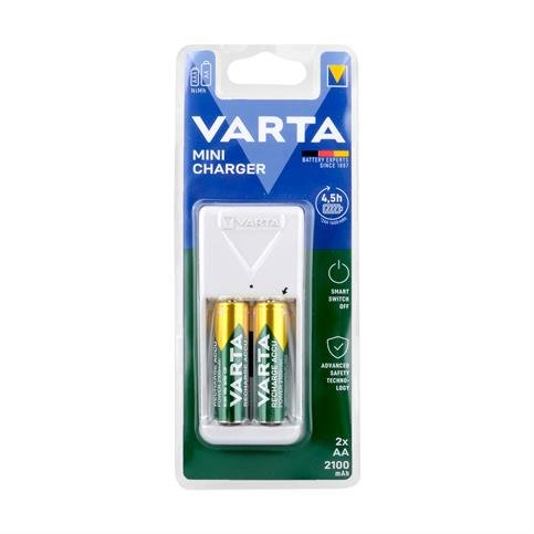 Varta 57656101451 Mini Pil Şarj Cihazı 2 X 56706 2100Mah Pilli