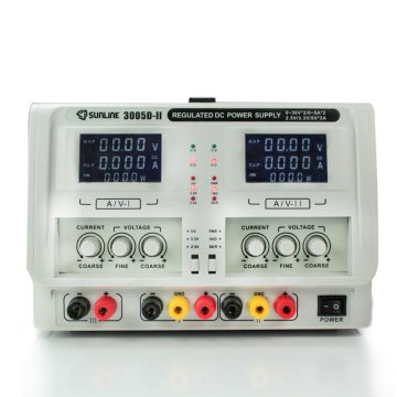 Sunline 3005D-II DC P.Supply 0-30V/0-5 A