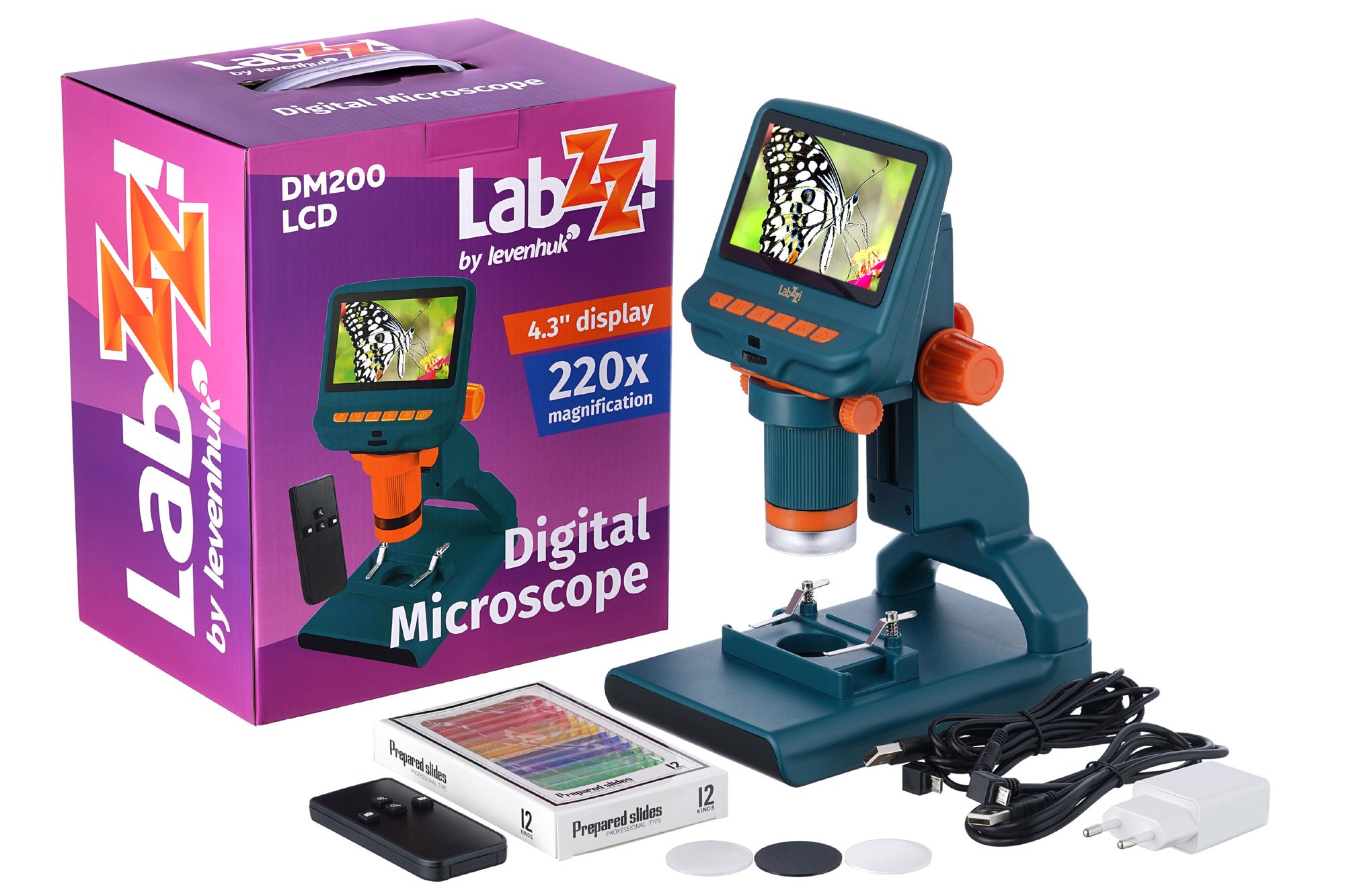Levenhuk LabZZ DM200 LCD Dijital Mikroskop