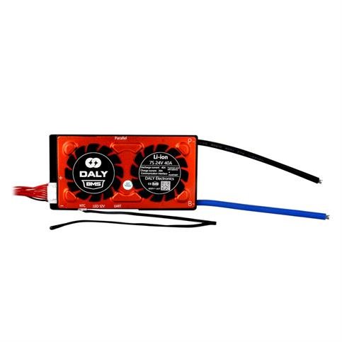 Daly - 7S - 40A - Li-İon Smart BMS - Balanslı - Ortak Port
