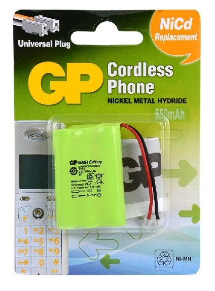 GP T207 3.6V 550 mAh Telsiz Telefon Pili