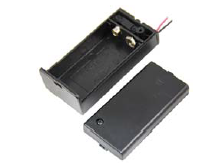 9Volt Pil Kutusu Kapaklı Switchli   IC-233D