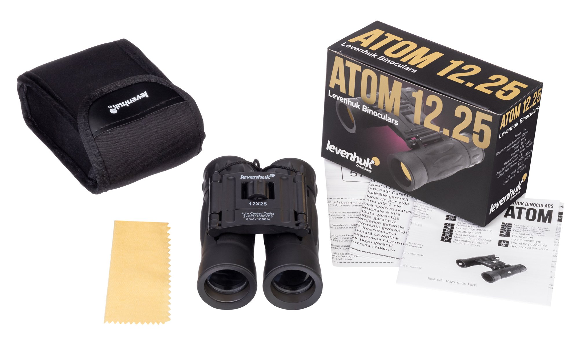 Levenhuk Atom 12x25 Binoküler Dürbün