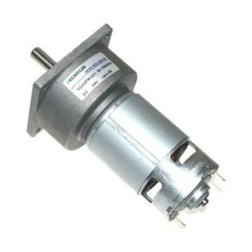KGA60 24V 100Rpm 60mm Redüktörlü Flanşlı Dc Motor