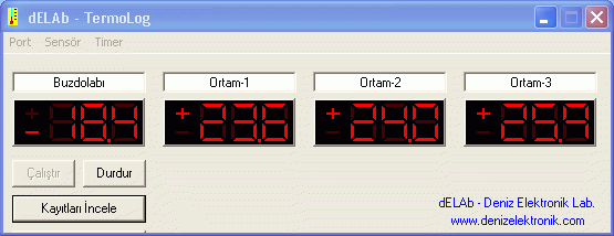 TermoLog (4 Kanal COM-RS232)