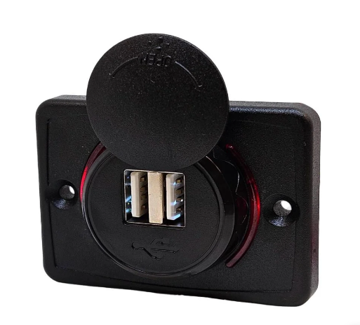 Pano Tip İkili Usb Kulaklı - Şarj  IC-266C-2