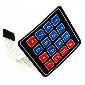Arduino 4x4 Membrane Matrix Tuş Takımı