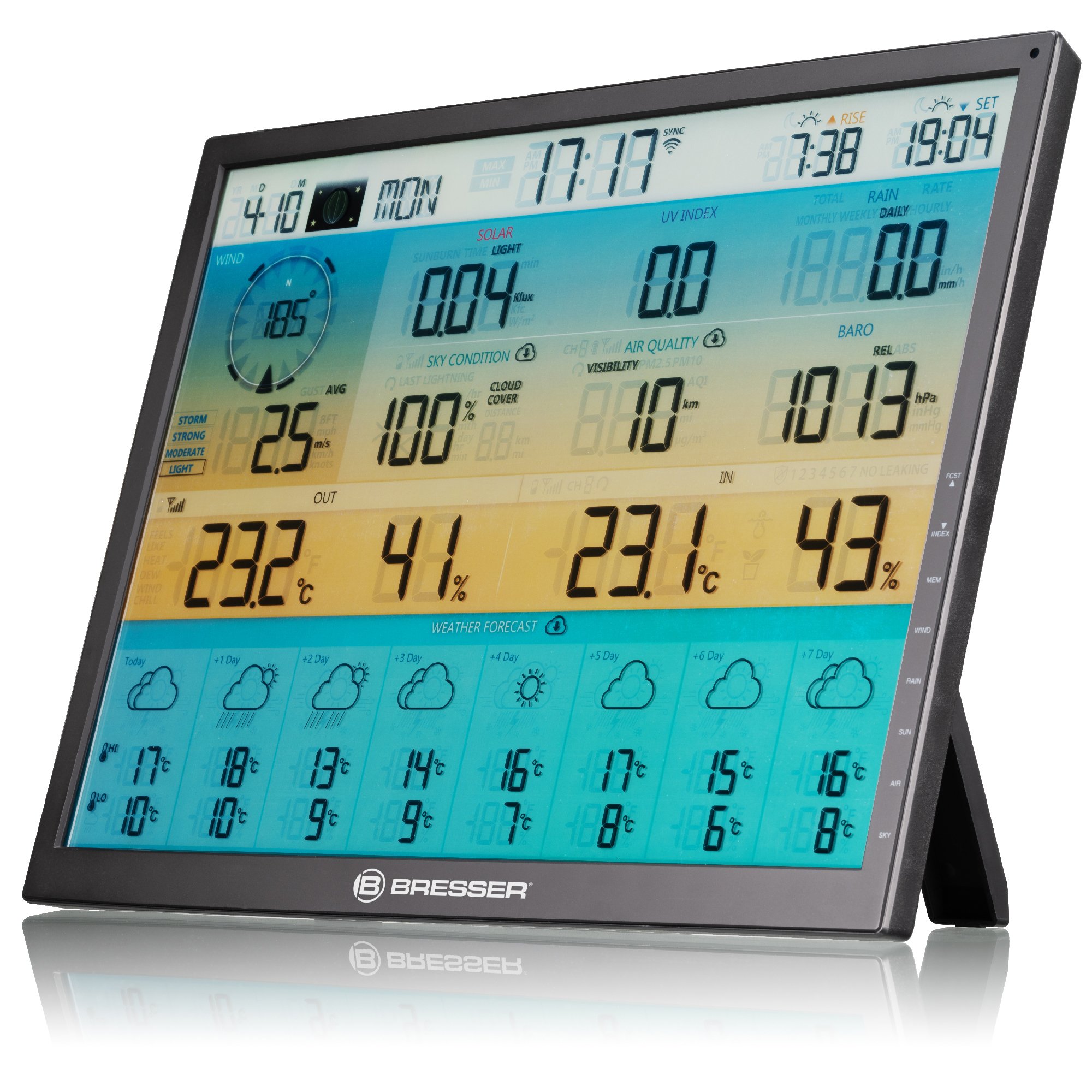 Bresser 7-in-1 8-Day 4CAST Wi-Fi Weather Center
