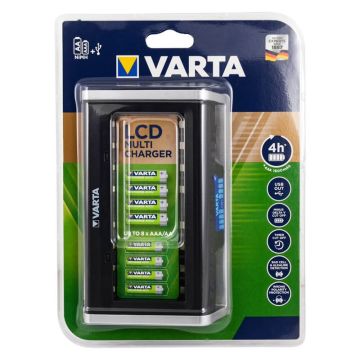 Varta 57671 LCD USB 8 Slot AA - AAA Pil Şarj Cihazı