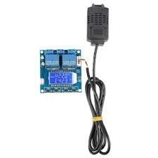 Arduino SHT20-XY-TR01 SHT20 2 Kanallı Isı ve Nem Kontrollü Röle Modülü