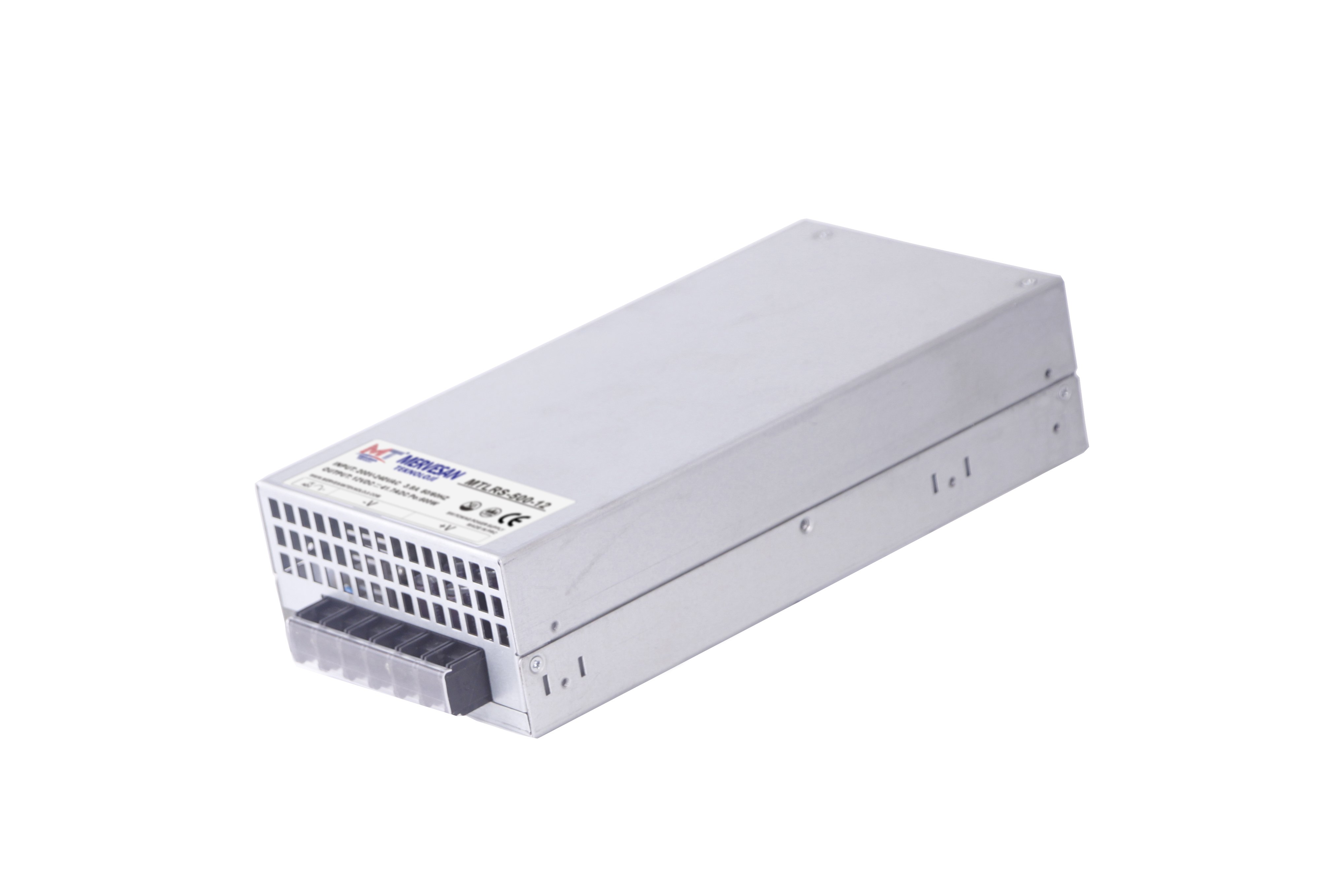MTLRS SERİSİ Metal Kasalı İç Mekan AC/DC (SMPS) Adaptör 12V 50A 600W