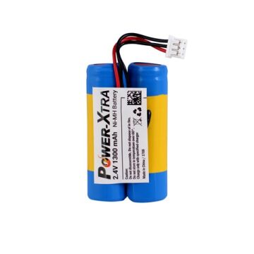 Power-Xtra 2S1P - 2.4V 1300 Mah AA - Ni-Mh Şarjlı Batarya - Soketli