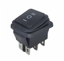 GENİŞ IŞIKSIZ ANAHTAR ON-OFF-ON 6P KÖRÜKLÜ  IC-108W