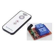 Arduino DC 12V 2 Kanallı 433MHz Kablosuz RF Alıcılı Röle Modülü