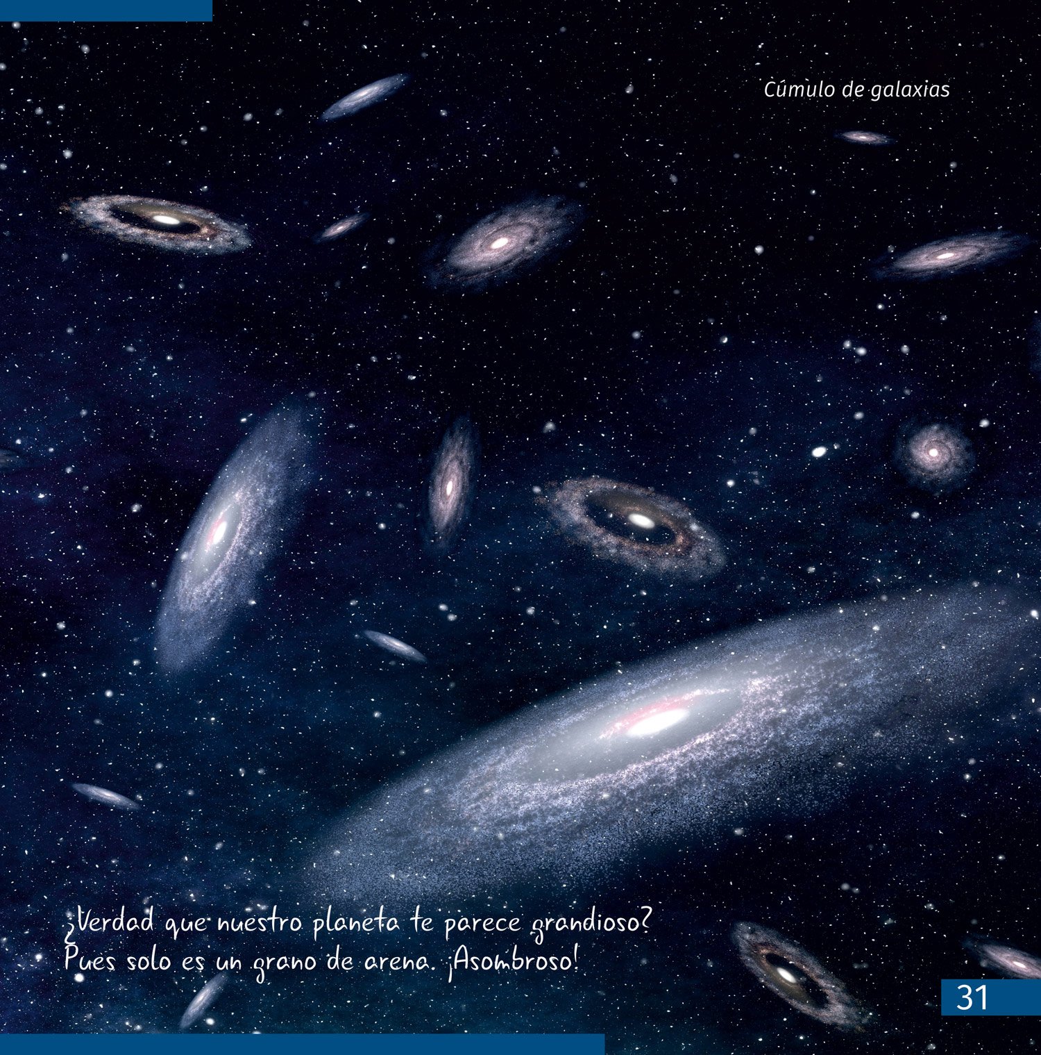 Space. Non-empty emptiness (Uzay. Boşluk hiç de boş değil). Bilgilendirici kitap