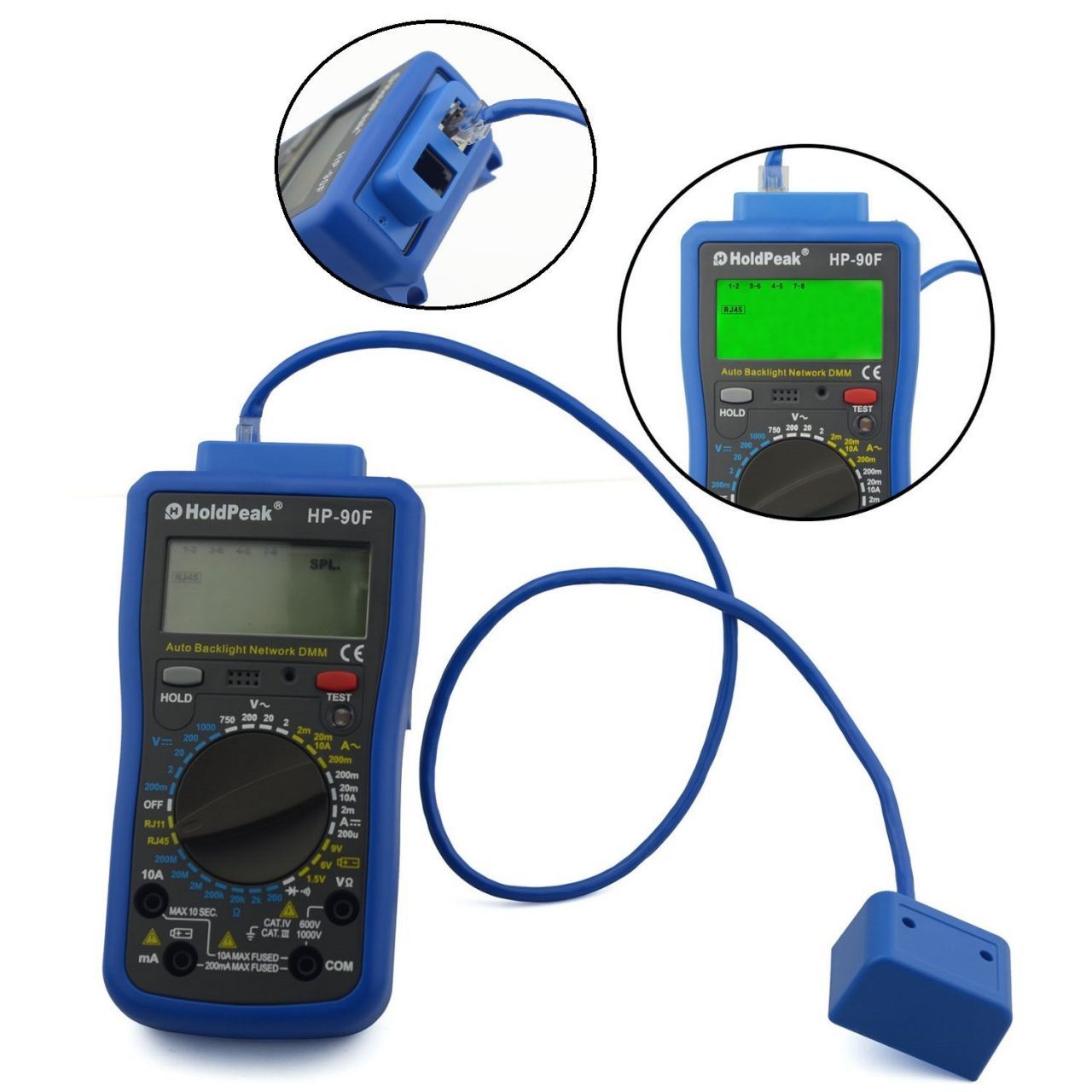 Holdpeak 90 F Multimetre Kablo Test Cihazı