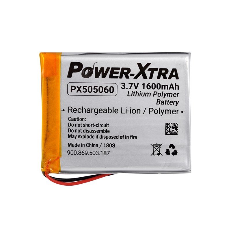 Power-Xtra PX505060 3.7V 1600 mAh Li-Polymer Pil (Devresiz)