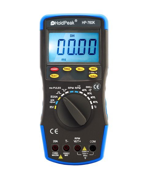 Holdpaek 760 K Auto Range Dijital Motor Analizör + Takometre