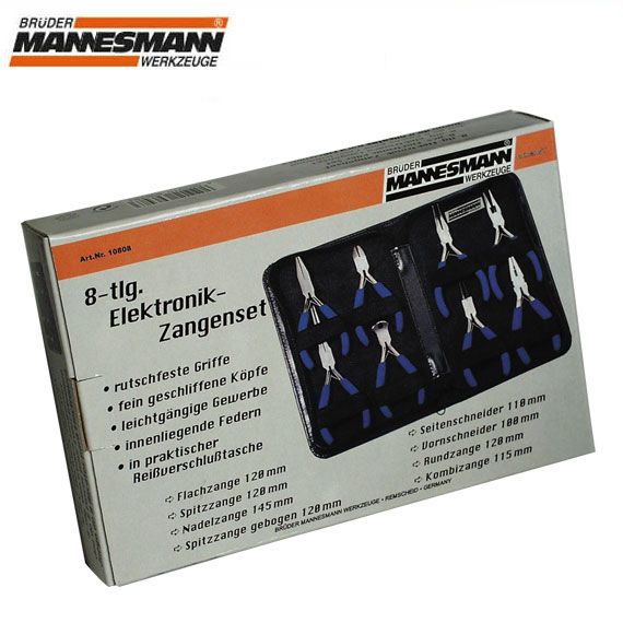 Mannesmann 10105 Profesyonel Pense Seti, 5 Parça