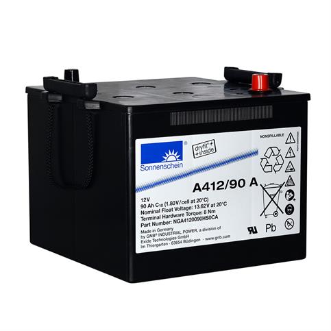 Exide Sonnenschein A412/90A 12V 90 Ah Jel Akü (F10/Vidalı)