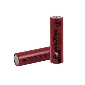Power-Xtra ICR 14500 Li-ion AA 3.7V 800mAh Şarjlı Kalem Pil