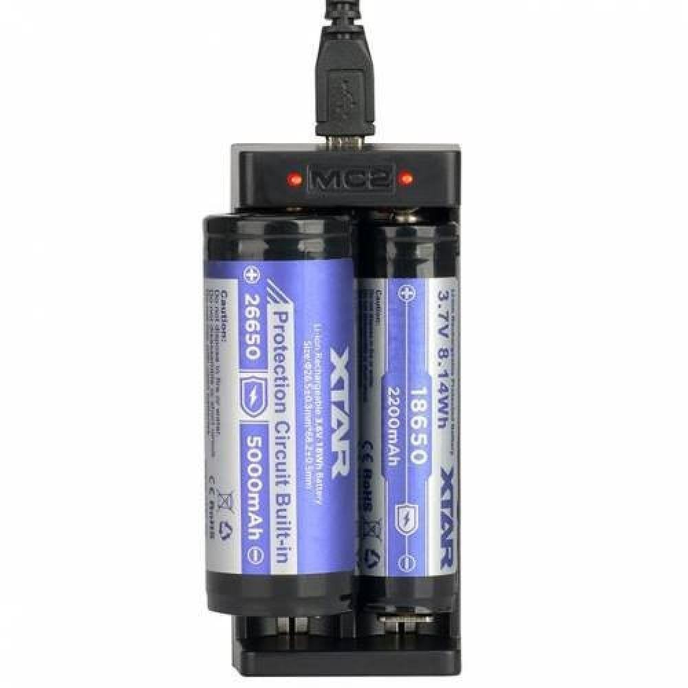 Xtar MC2 İkili Li-ion Pil Şarj Cihazı