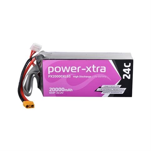 Power-Xtra PX20000XL6S - 6S1P - 22.2V 20Ah Li-Polymer Pil - 24C