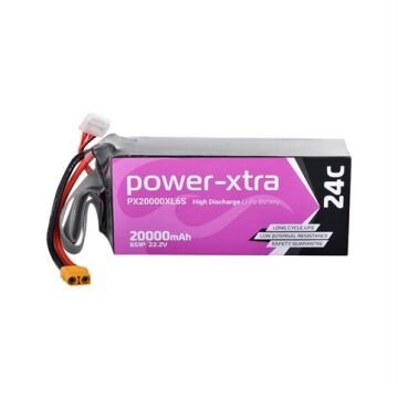 Power-Xtra PX20000XL6S - 6S1P - 22.2V 20Ah Li-Polymer Pil - 24C