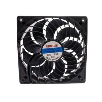 120x120x25mm 220V 0.09A Fan 2 Kablolu - Profuse