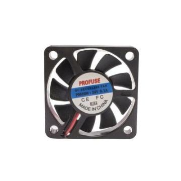 50x50x10mm 24V 0.10A Fan 2 Kablolu - Profuse