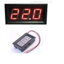 Arduino H27V 3.5-30V 2 Kablolu DC kırmızı Voltmetre