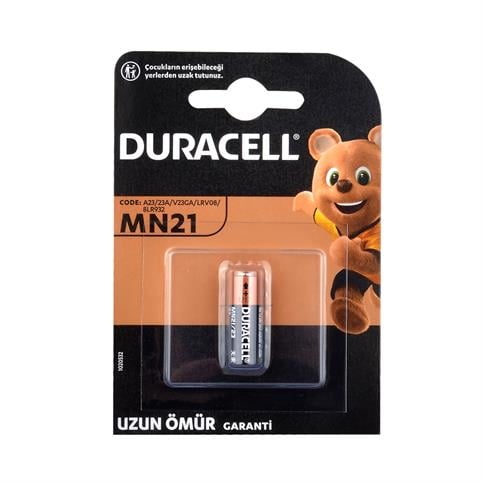 Duracell MN21, A23 Kumanda Pili Tekli Blister