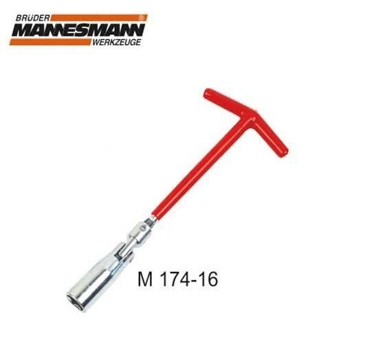 Mafsallı Buji Lokma Anahtarı 16mm