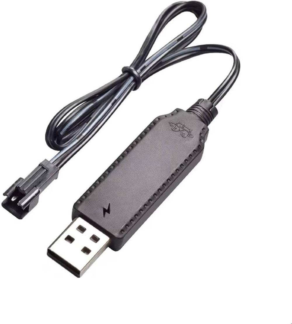 Sertec 3.6V NI-CD / NI-MH Oyuncak Bataryası USB Şarj Kablosu