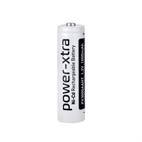 Power-Xtra 1.2V Ni-Cd AA 1000 mAh Şarjlı Kalem (Button Top) Pil