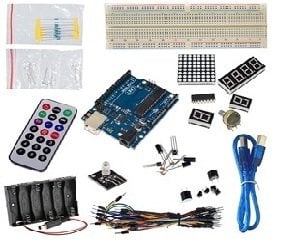 Arduino UNO R3 (KLON) Başlangıç Kiti